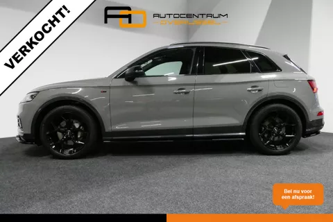 VERKOCHT Audi Q5 55 TFSI e Quattro S edition Competition / S-line ex- &amp; interieur/ Maxton Design Bodykit / Massagestoelen voor / Apple Carplay - Andriod Auto / 20'' LMV / Stoelverwarming / Ambienteverlichting / Audi Sound System / Full LED / Cruise Control / Audi Drive Select / PDC voor + achter