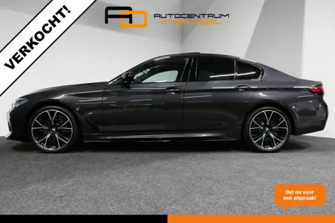 VERKOCHT BMW 5-serie 530i xDrive M Sport / Schuif- kanteldak / Elektr. verstelbare voorstoelen + memory / BMW Laser Light / Stoelkoeling &amp; verwarming / Harman Kardon Surround Sound / Apple Carplay - Android Auto / HUD / Ambienteverlichting / Adaptief Onderstel / 20'' LMV / Dodehoek detectie / Shadow Line / 4-zone clima / Adaptive Cruise Control / Grootlichtassistent