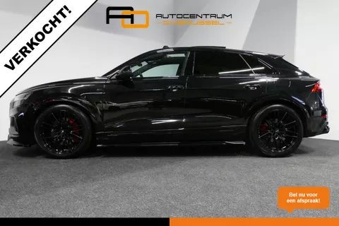 VERKOCHT Audi Q8 55 TFSI e quattro Pro Line S / RSQ8 Diffuser / RSQ8 Grill / Maxton Design Bodykit V.2 / Panoramadak / RS Sportstoelen / Elektr. verstelbare voorstoelen + memory / Sport Luchtvering / Matrix LED / Ambienteverlichting plus / Apple Carplay - Android Auto / Bang &amp; Olufsen Sound System / Head-up Display / 22'' LMV / Stuur- &amp; stoelverwarming / Rondomzicht camera / Dodehoek detectie / Adaptive Cruise Control / Achteruitrijcamera