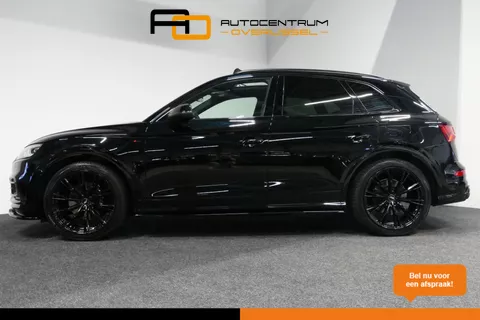 Audi Q5 55 TFSI e S edition / S Line / SQ5 Diffuser / Maxton Design Bodykit V.2 / Luchtvering / Panoramadak / Elektr. verstelbare voorstoelen (links met memory) / Matrix LED / Stoelverwarming / Apple Carplay - Android Auto / 21'' LMV / Dodehoekdetectie / Achteruitrijcamera / Audi Sound System / Ambienteverlichting