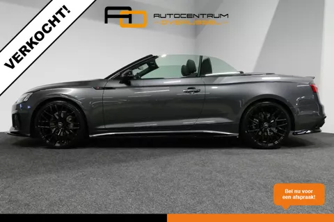 VERKOCHT Audi A5 Cabriolet 40 TFSI S edition / S Line / Maxton Design Bodykit V.2 / Stoelverwarming / Matrix LED / Apple Carplay - Andriod Auto / Achteruitrijcamera / Audi Sound System / Keyless / Cruise Control / Parkeerassistent / Audi Drive Select / Black Optic